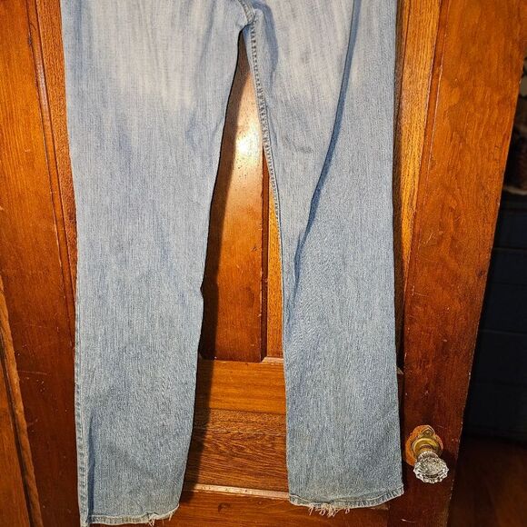 Vintage Y2K Paris Blues Flare Jeans Junior Size 11 | Light Stone Washed Retro - Picture 9 of 13